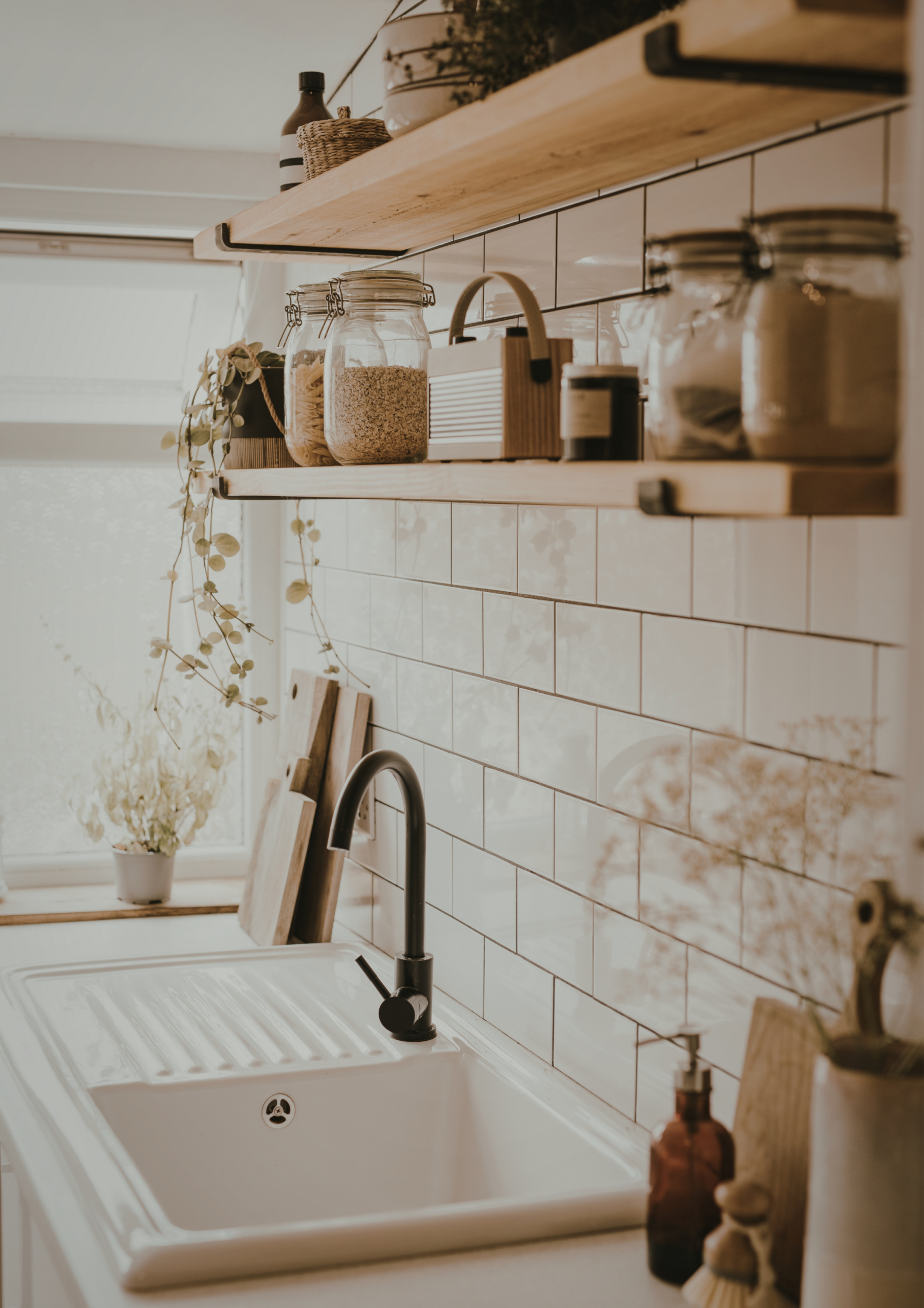 Luxury organized pantry displaying the desired organization from seamless shopping experience.